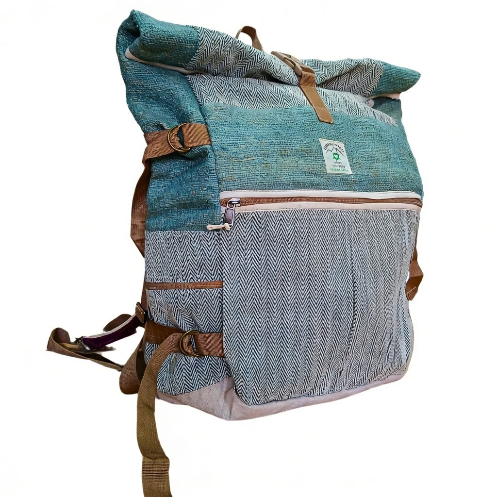 Discover Our Eco-Friendly Fairtrade Hemp Backpacks: Handcrafted in Nepal for Sustainable Adventures
