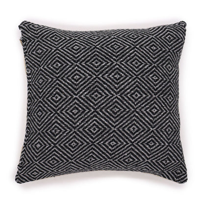 Mindful Goods - Geometric Cushion Cover - Black - 45cm x 45cm