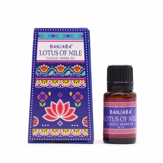 Banjara - Lotus of the Nile Fragrance Oil - 10ml Bottle