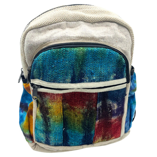 Mindful Goods - Medium Tie-Die Hemp Backpack
