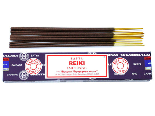 Satya - Reiki Incense Sticks - 15gm Pack