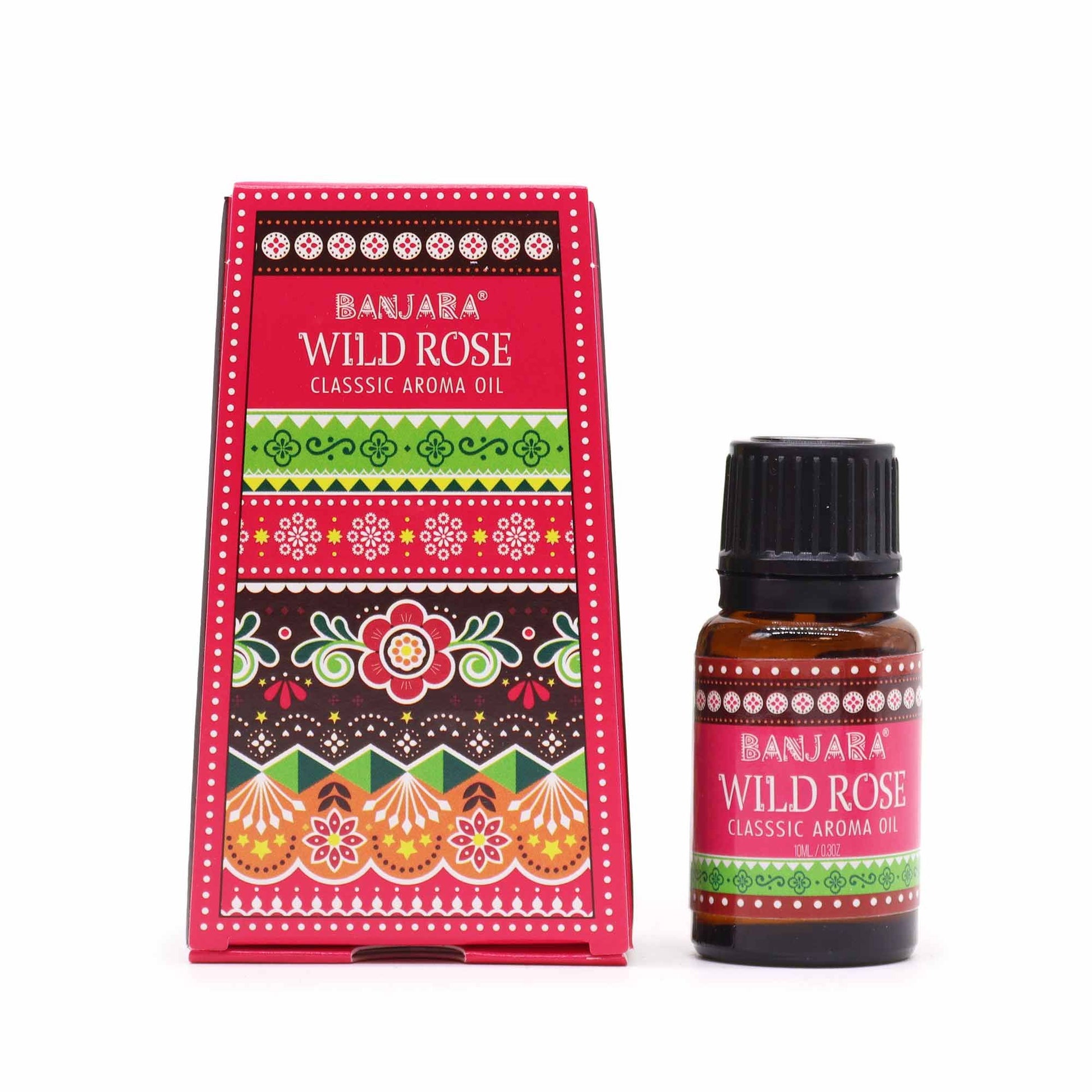 Banjara - Wild Rose Fragrance Oil - 10ml Bottle