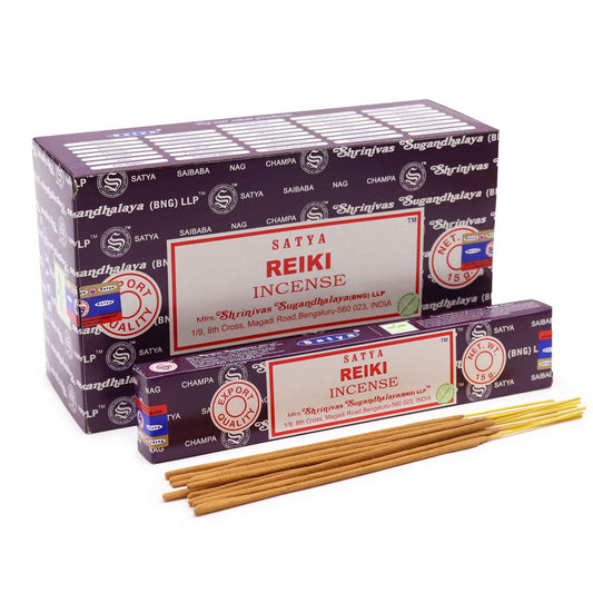 Satya - Reiki Incense Sticks - 15gm Pack