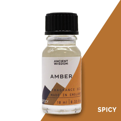 AW Home - Amber Fragrance Oil - 10ml Bottle