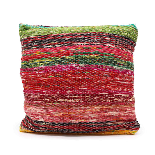 Mindful Goods - Rag Rug Cushion Covers - Multicoloured - 40cm x 40cm