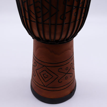Soul Sound - Large Pro Wooden Djembe Drum - Rope Tuned - 22cm x 50cm